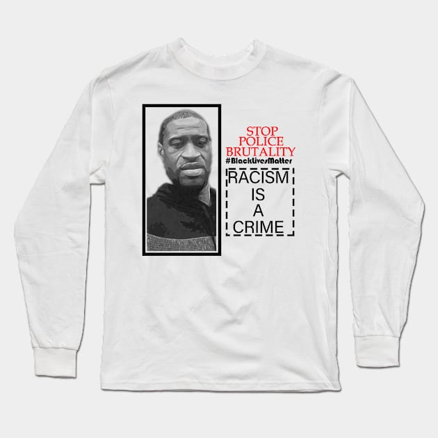 STOP POLICE BRUTALITY II Long Sleeve T-Shirt by FunnyBearCl